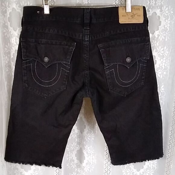 VTG, TRUE RELIGION BRAND JEANS MEN SHOES SIZE 36 100% COTTON - Picture 1 of 13